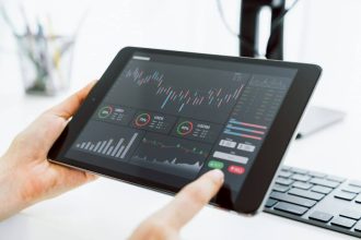 Graphique illustrant l'évolution du cours de l'action Total en bourse